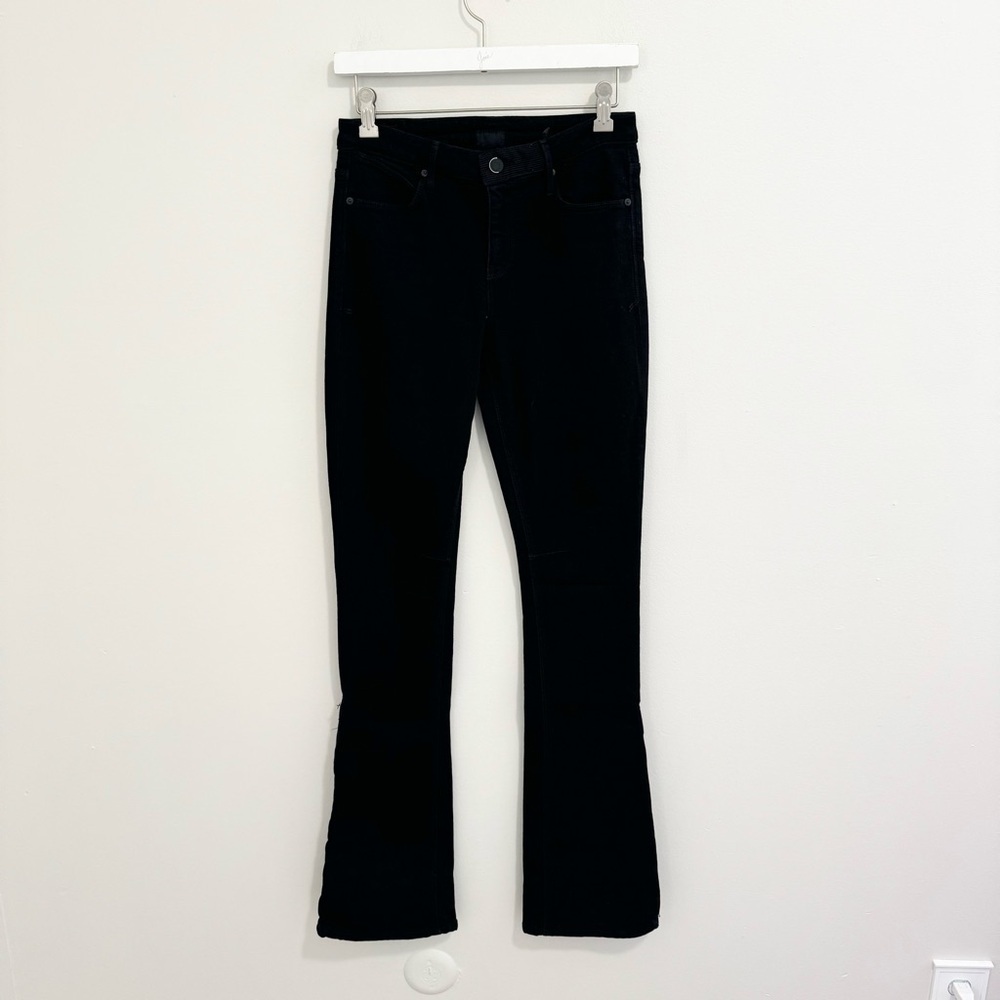 RTA Return To Awe Zipper Detail Flare Leg Jeans
